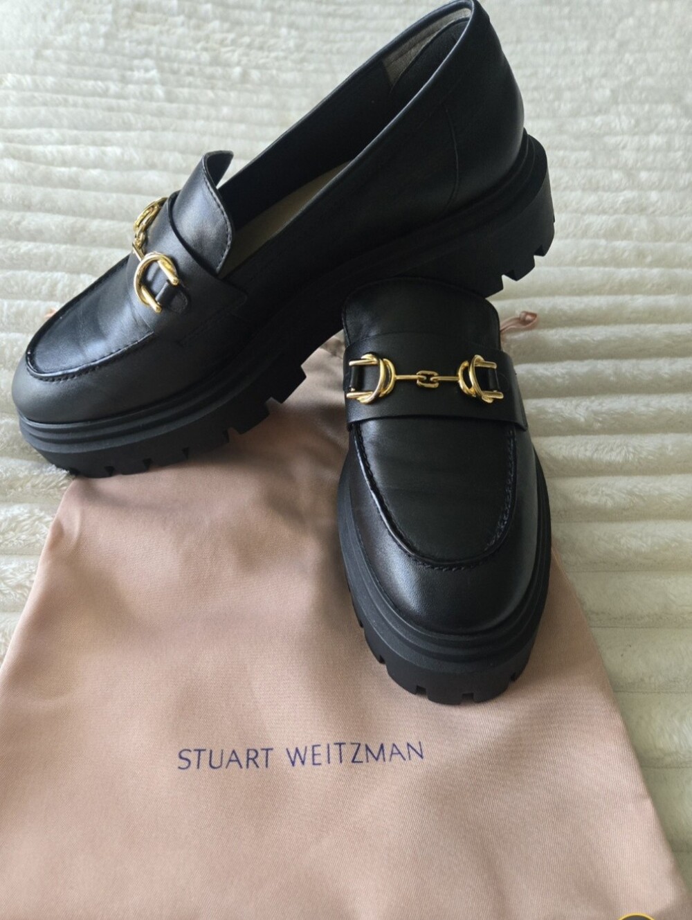 Stuart Weitzman Owen Buckle Loafers